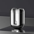 thumbnail image 1 of Rasoir Compact à Double Tête Mini de Poche 2025 Rechargeable par USB pour Hommes avec Filet Flottant Magnétique pour Usage Humide et Sec, Portable et Pratique pour le Voyage, Facile à Nettoyer, 1 of 2