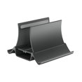 thumbnail image 1 of Vertical Laptop Stand Holder Desk Anti-slip Gravity Tablet & Phone Holder Space-Saving Desk Organizer Notebook Stand for Home Office, 1 of 8