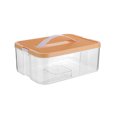 thumbnail image 1 of maskred Couvercles de Plaques de Construction Innovants Boîte de Rangement Multifonction pour Enfants avec Couvercle Robuste et Portable Jaune Citron 1 Sans Cloison, 1 of 6