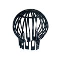 thumbnail image 3 of DOLITY Downspout Guard Outdoor Strainer Net Easy Install Black Downspout ,Leaf Strainer, 3 of 9