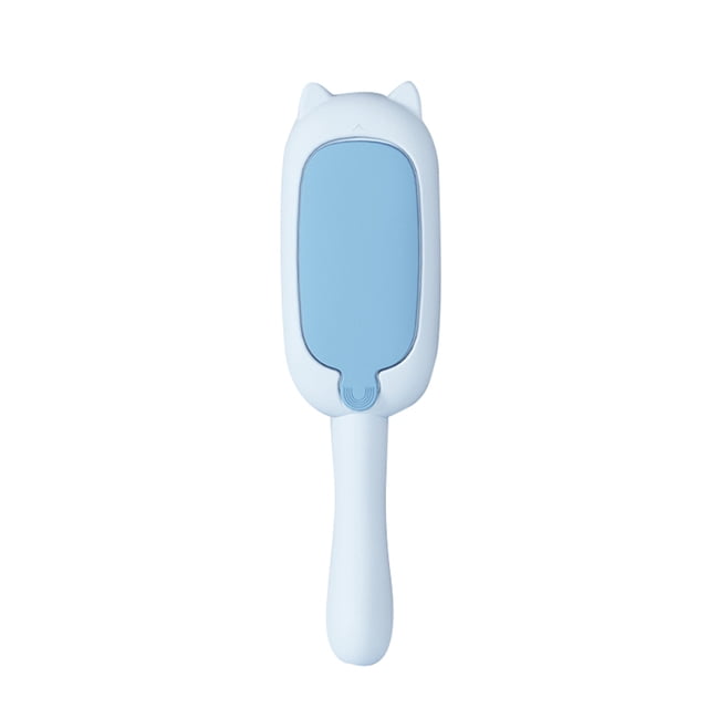 Electrostatic Cat Hair Remover Grooming Brush with Cute Cartoon Design for Deshedding and Pet Care
