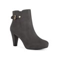 thumbnail image 1 of Unique Bargains Bottines à Plateforme à Talon Épais pour Femme Gris (Taille 6), 1 of 7