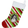 thumbnail image 2 of Carolines Treasures CK4057CS Christmas Snowflakes Black Parti Cocker Spaniel Christmas Stocking, 2 of 2