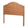 thumbnail image 1 of Baxton Studio Clive Vintage Walnut Finished Wood King Size Headboard, 1 of 8