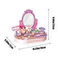 thumbnail image 3 of Aodebiao Pretend Play Makeup Toy Set Safe Non-Toxic Role Play Cosmetic Kit for Creative Dress Up Fun Travel Portable Beauty Case Fine Motor Skills Learning Gift, 3 of 6