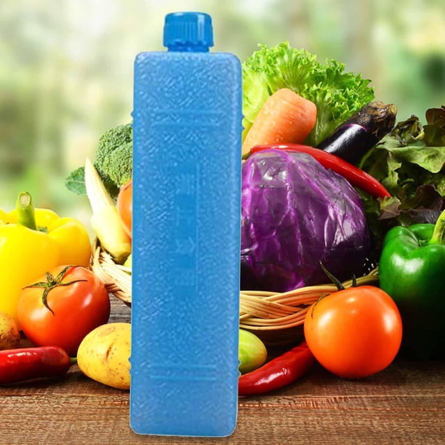 Ice Crystal Boxes, Ice Blocks for Cooler, Ice Packs for Coolers Long Lasting Reusable, Blue Ice Packs for Coolers, Freezer Blocks Shock Cooler Portable Small Ices Packs Ices Crystal Boxes