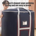 thumbnail image 4 of Fwttom Moving Bags, Extra Large Thick Storage Bags with Zipper & Reinforced Handles, Storage Containers for Travel Organizing Seasonal Clothes Bedding, 4 of 8