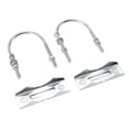 thumbnail image 4 of Antenna Mast Clamp Strong and Secure, Versatile Mounting, All Weather, Easy Installation for Mast with Double Antenna Mast Clamp Kit Iron V Jaw Block, U, 4 of 8