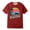 Red, variant on Of Mexico Forever Mens T Shirt Casual Comfortable Tee for Everyday Wear and Outdoor Activities