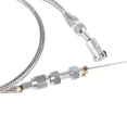 thumbnail image 3 of TopOne 36" Braided Throttle Cable Kit Stainless Steel Engine Throttle Gas Cable Compatible For 97-07 LS1 Engine 4.8L 5.3L 5.7L 6.0L, 3 of 4