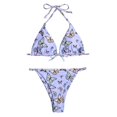 thumbnail image 3 of TIMIFIS Women's Bikini Swimsuit Tie Low Rise Two Piece Bathing Suit, 3 of 6