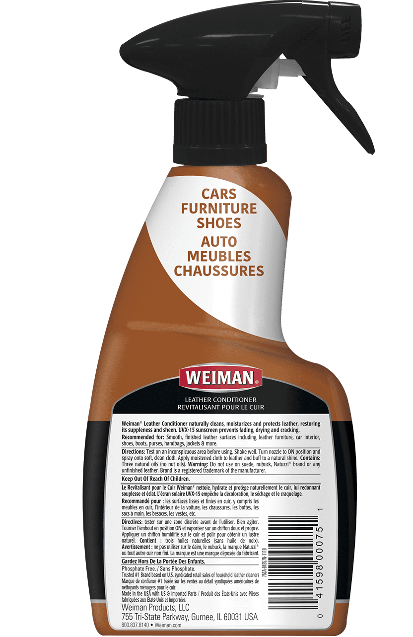 Weiman Leather Cleaner and Polish Trigger