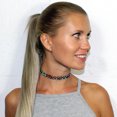thumbnail image 2 of BodyJ4You Ensemble de 24 Pcs Collier Ras-du-Cou Coloré Extensible Élastique Bijoux Femmes Fille Enfants Paquet Valeur, 2 of 7