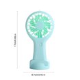 thumbnail image 3 of EGNMCR Portable Fan Desk Fan Handheld Fan Portable Handheld Fan Desktop Student Handheld Fan USB Charging Mini Fan mini fan, 3 of 9