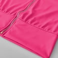 thumbnail image 3 of IROINNID Tracksuit For Women 2 Pieces Set Deals Color Standing Collar Lapel Sports Sweater Set Sport Outfits Set,Pink, 3 of 6