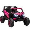 thumbnail image 1 of Qaba 12V Kids Ride On Car with Remote Control, for Aged 3-5 Years, Pink, 1 of 10