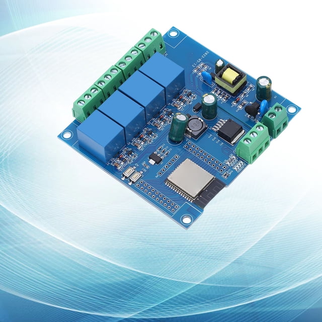 ESP32 Development Board Large Capacity 4M Byte Flash Programmable Resettable ESP32 Module WiFi 4 Way DC5-60V Power Supply For Secondary Development