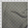 thumbnail image 4 of oneOone Velvet Dark Olive Green Fabric Asian Block Craft Projects Decor Fabric Printed By The Yard 58 Inch Wide, 4 of 4