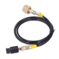 thumbnail image 4 of Soda Refill Adapter CO2 Cylinder Cartridge Fill Tank Connector with 60in Hose CGA320 CO2 Tank Soda Machine Connector, 4 of 7