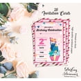 thumbnail image 5 of Darling Souvenir Pink Birthday Invitation Card Printable Elegant Fill or Write In Blank Party Invites 28 Pcs 5 x 7 Inches, 5 of 5