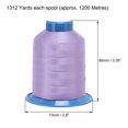 thumbnail image 2 of Unique Bargains Fil de Polyester Violet Pâle, 1312 Verges, 2 of 4