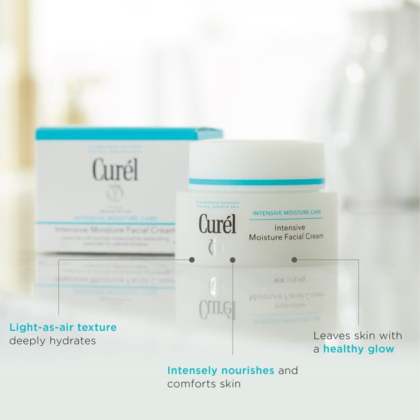 Curel Japanese Skin Care Intensive Face Moisturizer Cream Face