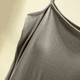 thumbnail image 4 of Tank Tops Women, Womens Solid Color Slit with Chest Pad Thin Style for Inner and Outer Wear Sleeveless Back Top Round Neck Camisole, 4 of 5