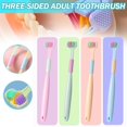 thumbnail image 3 of 3 Sided Tooth Brush Soft Bristles Autism Sensory Child Adult Deep Cleaning- K4A7, 3 of 8