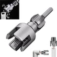 thumbnail image 1 of Bowayaoa PVC Internal Thread Cutter, Water Pipe Thread Opener for PVC PPR, Double Ended Hand Drill Attachment, Plumbing Threading Tool for Pipe Repair, 1 of 3