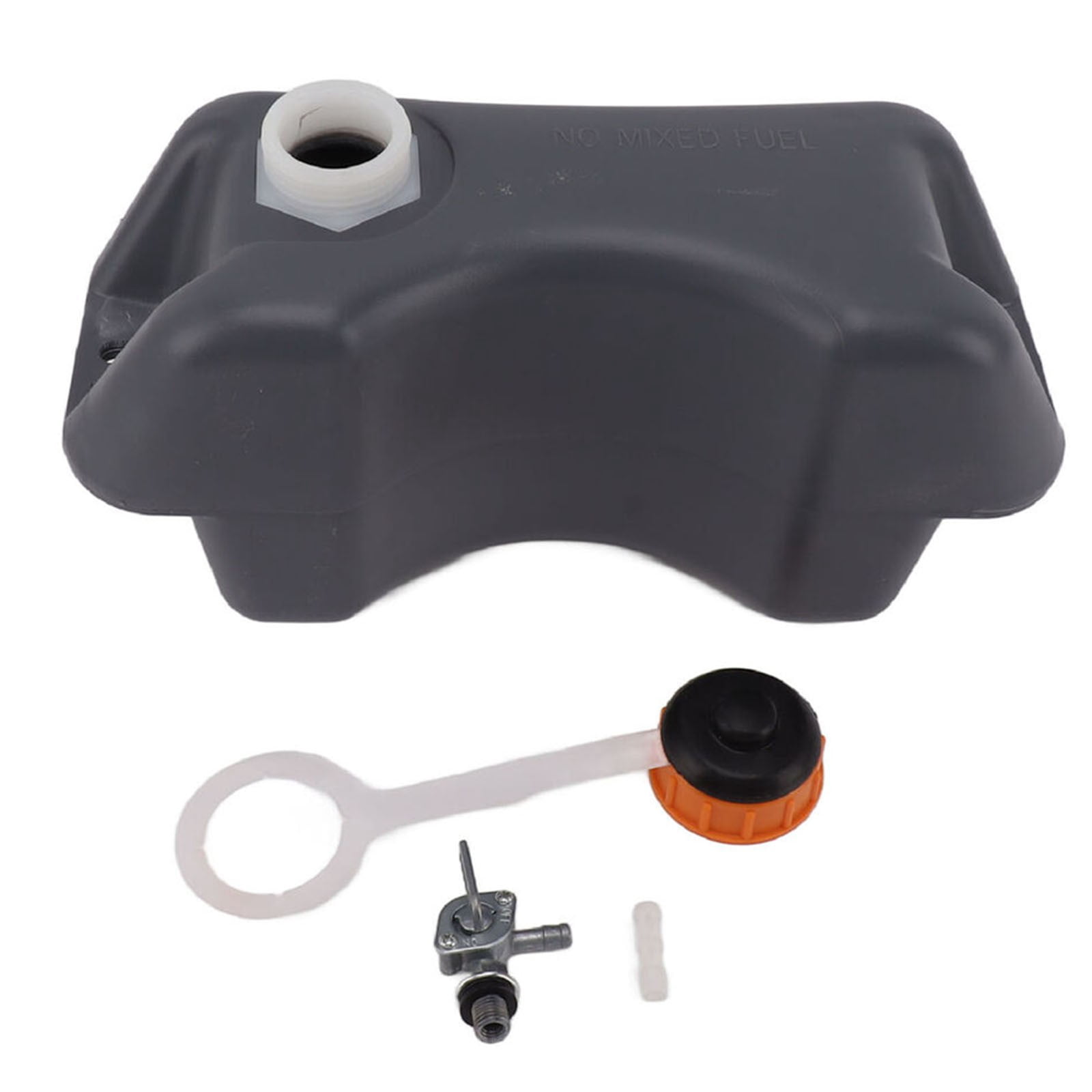 Lawn Mower Fuel Gas Tank Lawnmower Engine Fuel Tank Replacement With Cap High-impact Plastic Lawn Tractor Power Tool Parts