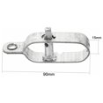 thumbnail image 2 of Dvkptbk Steel Wire Tightener Wire Tensioner Tool,Iron Wire Tensioner Steel Tensioners Wire Rope Tensioner Steel Cable Tensioning Tool for Tensioning High Strength Tensioning Cable Tools on Clearance, 2 of 4