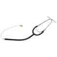 thumbnail image 2 of Stethoscope, High Conductivity Hearing Aid Stethoscope Lightweight Metal Anti Slip  For Noise Detection Black, 2 of 8