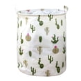 thumbnail image 3 of Patterned Linen Laundry Hamper Without Lid Large Open Top Stylish And Breathable Fabric For Bedroom Or Bathroom Easy And Durable Design And Load Collapsible Laundry Laundry Kids on Wheels Laundry, 3 of 3
