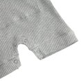 thumbnail image 5 of Baby Knitted Romper Short Sleeve O-neck Button Up Jumpsuit, 5 of 5