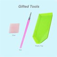 thumbnail image 4 of Amdohai DIY 5D Kit 12*12 Inch/30 * 30cm DIY Full Drill Colorful Pattern Resin Rhinestone Embroidery Cross Stitch Craft Home Wall Decor Gift, 4 of 7