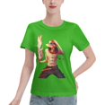thumbnail image 1 of Women's Basic Short Sleeve T-Shirt One Piece Ace, 1 of 6
