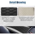thumbnail image 3 of ORUYROP Car Center Console Cover, Universal Leather Waterproof Armrest Seat Box Cover Protector, Comfortable Car Decor Accessories Fit for Most Cars, Vehicles, SUVs-Gray, 3 of 7