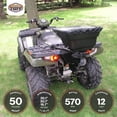 thumbnail image 3 of Field Tuff ATV Hitch Mount Receiver 125lb Grass Seed Fertilizer Spreader, 3 of 10