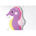 thumbnail image 3 of Safdie & Co. Cushion Decorative Shaped Seahorse, 3 of 3