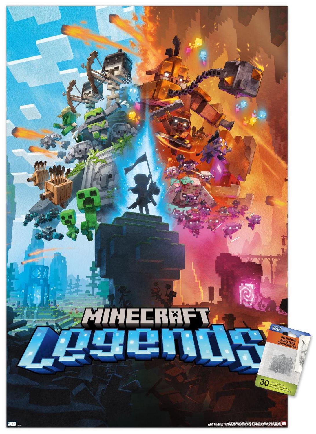 Minecraft: Legends - Key Art Wall Poster