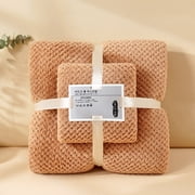 Chmadoxn Bath Towels Fleece Towel And Bath Towel Set bath towels