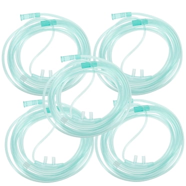 SHISUYAN 5Pcs Nasal Oxygen Cannula Standard Oxygen Cannula Household Convenient Nasal Cannula