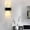 Black, variant on Modern Acrylic LED Wall Light,Warm White Indoor Sconce,Golden Wall Lamp For Living Room,Bedroom,Bathroom,Corridor,Stairway,Energy Saving,Eye Protection,Stylish Home Decor Holiday Gifts