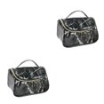 thumbnail image 2 of QualitChoice Modèle Sac Cosmétique Commode Femmes Sac de Rangement Sac de Transport Contenant le Type d'Organisateur de Maquillage de Voyage 4 2Set, 2 of 6