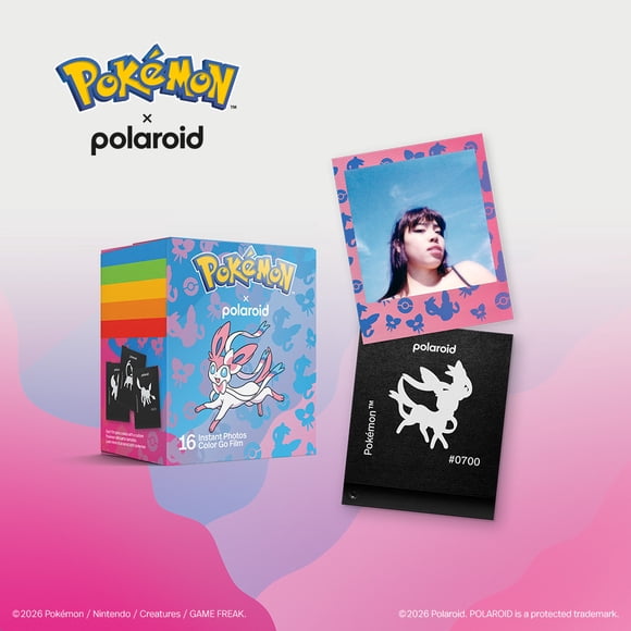 Polaroid Go Color Film – Pokémon Sylveon Edition – Double Pack