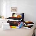 thumbnail image 5 of YST Basketball Colorful Tie Dye Ball Game Comforter Set 7Pcs Bed in a Bag, King, 5 of 5