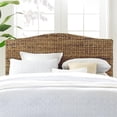 thumbnail image 4 of Pemberly Row Coastal Wood Queen Panel Headboard in Brown/Black, 4 of 5