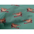 thumbnail image 4 of oneOone Cotton Poplin Fabric Branch & Bird Block Print Fabric BTY 42 Inch Wide, 4 of 4
