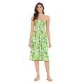 thumbnail image 2 of Oussum Robe Tube Courte pour Femmes Sans Manches, Robes d'Été, Vert, 2 of 7