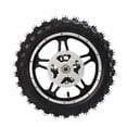 thumbnail image 2 of Rim Tire Assembly, Universal 65mm Width Rubber Dirt Bike Rear Wheel With Disc Sprocket Bearing For Pit Bike For Motorcycle, 2 of 8